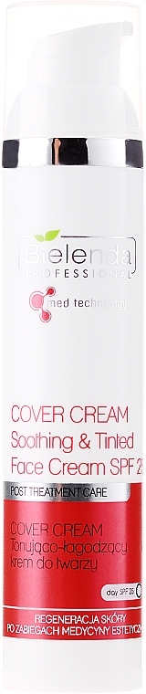 Soothing & Tinted Face Cream - Bielenda Professional Soothing & Tinted Face Cream SPF25 — photo N6