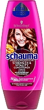 Hair Conditioner "Nourishing Energy" - Schwarzkopf Schauma Strenght & Vitality — photo N1