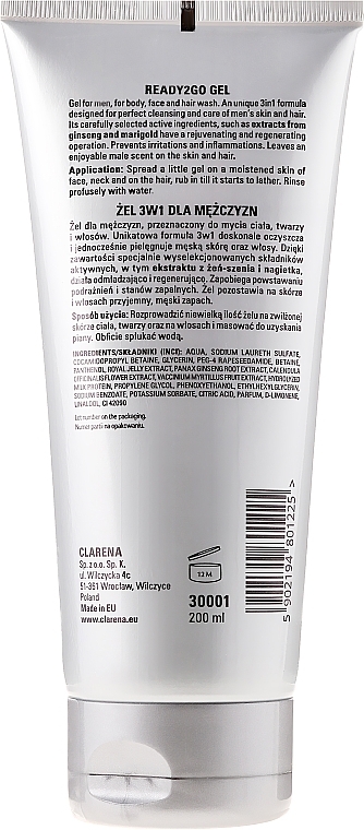 Shampoo-Shower Gel - Clarena Ready2Go Shower Gel and Shampoo  — photo N4