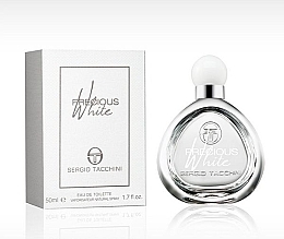 Fragrances, Perfumes, Cosmetics Sergio Tacchini Precious White - Eau de Toilette (tester with cap)