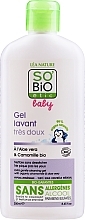 Fragrances, Perfumes, Cosmetics Baby Hair & Body Gel - So'Bio Etic Baby Cleansing Gel