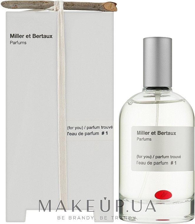 Miller et Bertaux For You L'Eau #1 Parfum Trouve - Eau de Parfum — photo N2