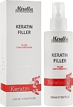 Fragrances, Perfumes, Cosmetics Keratin Filler with Botox Effect - Mirella Keratin Filer