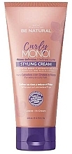 Fragrances, Perfumes, Cosmetics Curl Defining Cream - Placenta Life Be Natural Curly Monoi Styling Cream