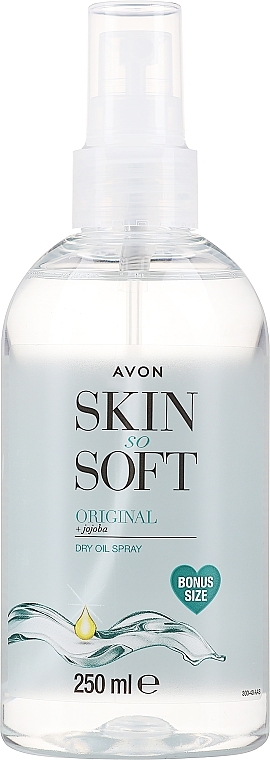 Jojoba Body Oil Spray - Avon Skin So Soft Original Dry Oil Spray — photo N2