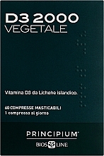 Fragrances, Perfumes, Cosmetics Vitamin D3 2000 Dietary Supplement - BiosLine Principium D3 2000