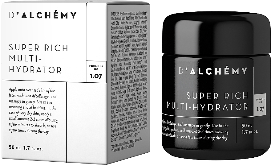 Rich Cream for Dry Skin - D'Alchemy Super Rich Multi-Hydrator — photo N1