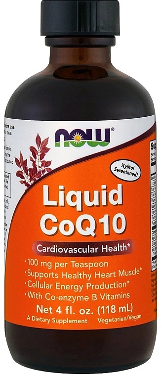 Liquid CoQ10 - Now Foods Liquid CoQ10 — photo N3