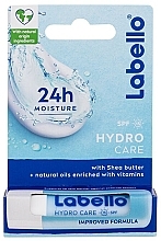 Fragrances, Perfumes, Cosmetics Lip Balm - Labello Hydro Care 24H Moisture SPF15 Lip Balm