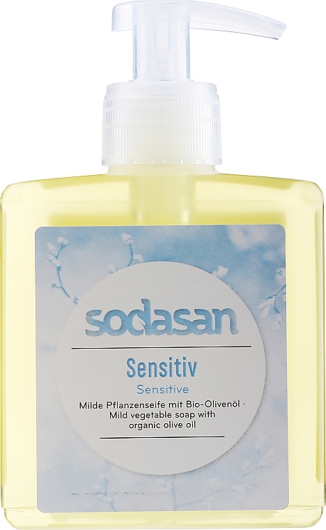 Liquid Soap "Sensitive" - Sodasan Liquid Sensitive Soap — photo N1