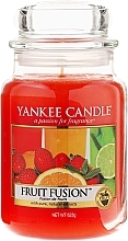 Fragrances, Perfumes, Cosmetics Candle in Glass Jar - Yankee Candle Fruit Fusion