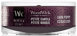 Fragrances, Perfumes, Cosmetics Scented Candle in Glass - Woodwick Dark Poppy