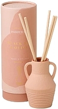 Reed Diffuser 'Black Fig & Olive' - Paddywax Santorini Ceramic Diffuser Black Fig & Olive — photo N2