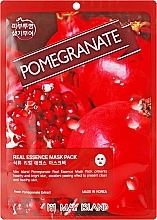 Fragrances, Perfumes, Cosmetics Pomegranate Facial Sheet Mask - May Island Real Essence Pomegranate Mask Pack