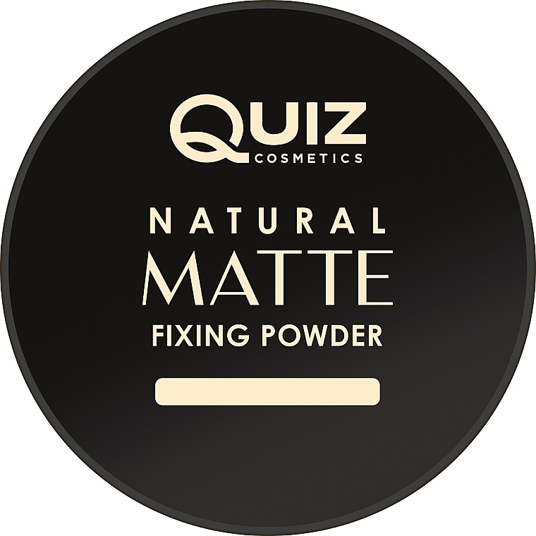 Setting Powder - Quiz Cosmetics Natural Matte Fixing Powder — photo N1