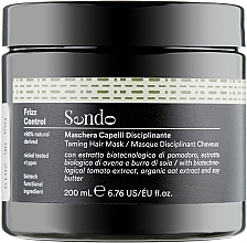 Fragrances, Perfumes, Cosmetics Moisturizing Taming Hair Mask - Sendo Frizz Control Taming Hair Mask