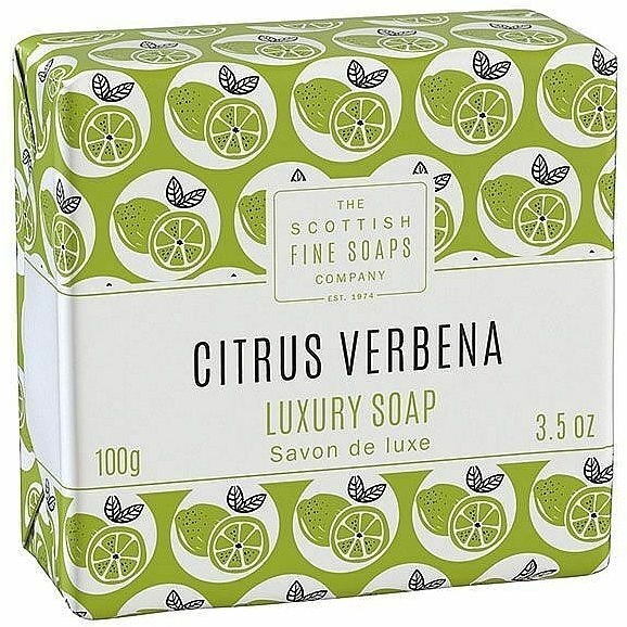 Soap - Scottish Fine Soaps Citrus Verbena Luxury Soap Bar — photo N7