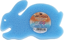 Fragrances, Perfumes, Cosmetics Kids Bath Sponge "Bunny", blue - Top Choice