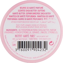 Rose Sceted Shea Butter 98% - Institut Karite Rose Mademoiselle Scented Shea Butter — photo N3