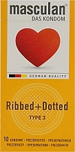 Ribbed+Dotted Condoms - Masculan — photo N16