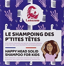 Anti-Lice Children's Solid Shampoo - Lamazuna Happy Head Solid Shampoo For Kids — photo N1