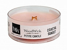 Fragrances, Perfumes, Cosmetics Scented Candle - WoodWick Coastal Sunset Petite Candle