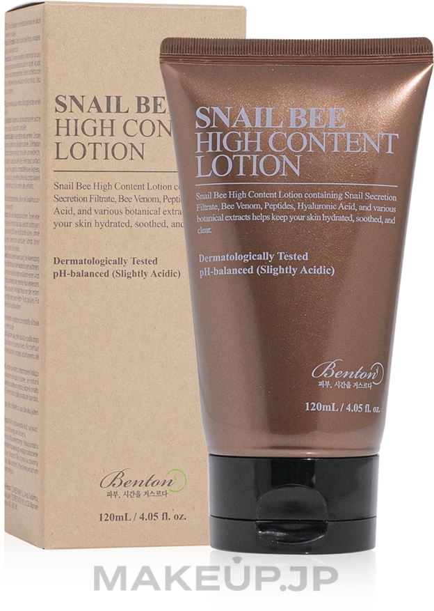 Snail & Bee Venom High Content Day Lotion - Benton Snail Bee High Content Lotion — photo 120 ml