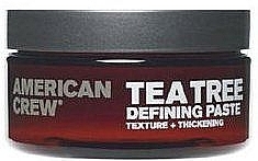 Fragrances, Perfumes, Cosmetics Hair Styling Paste - American Crew Tea Tree Defining Paste