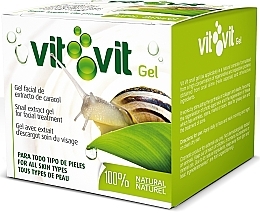 Facial Gel "Vit Vit" - Diet Esthetic Organic Snail Gel Vit Vit — photo N4