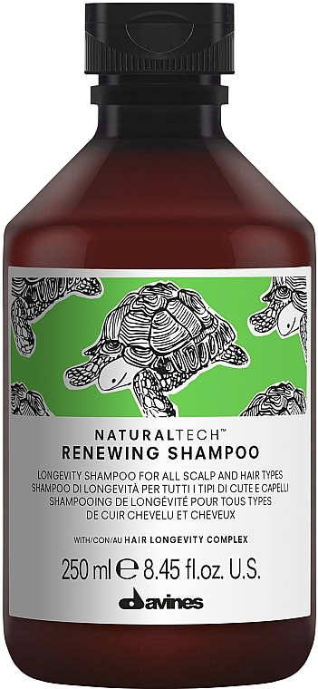 Renewing Anti-Aging Hair & Sculp Shampoo - Davines Natural Tech Renewing Shampoo — photo N1