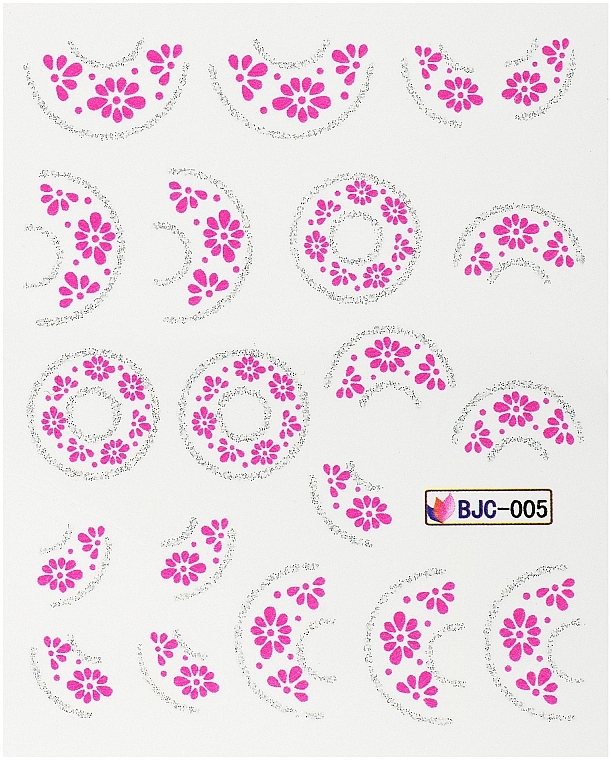 Water Nail Stickers, BJC - Vizavi Professional — photo N14