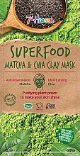 Facial Clay Mask - 7th Heaven Superfood Matcha Chia Clay Mask — photo N12