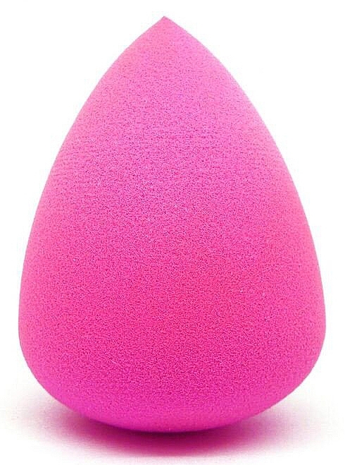 Foundation Sponge, latex-free, bright pink - W7 Power Puff Latex Free Foundation Face Blender Sponge Hot Pink — photo N8