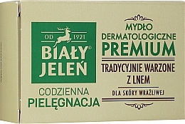Natural Soap for Sensitive Skin - Bialy Jelen Soap — photo N1