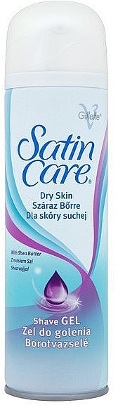 Shaving Gel - Gillette Satin Care Dry Skin Shave Gel — photo N1