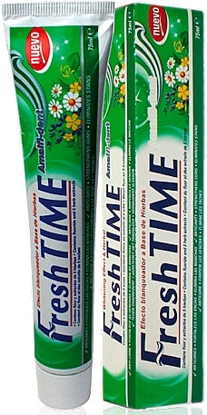 Whitening Toothpaste "Fresh Time Herbal" - Amalfi Whitening Toothpaste — photo N4