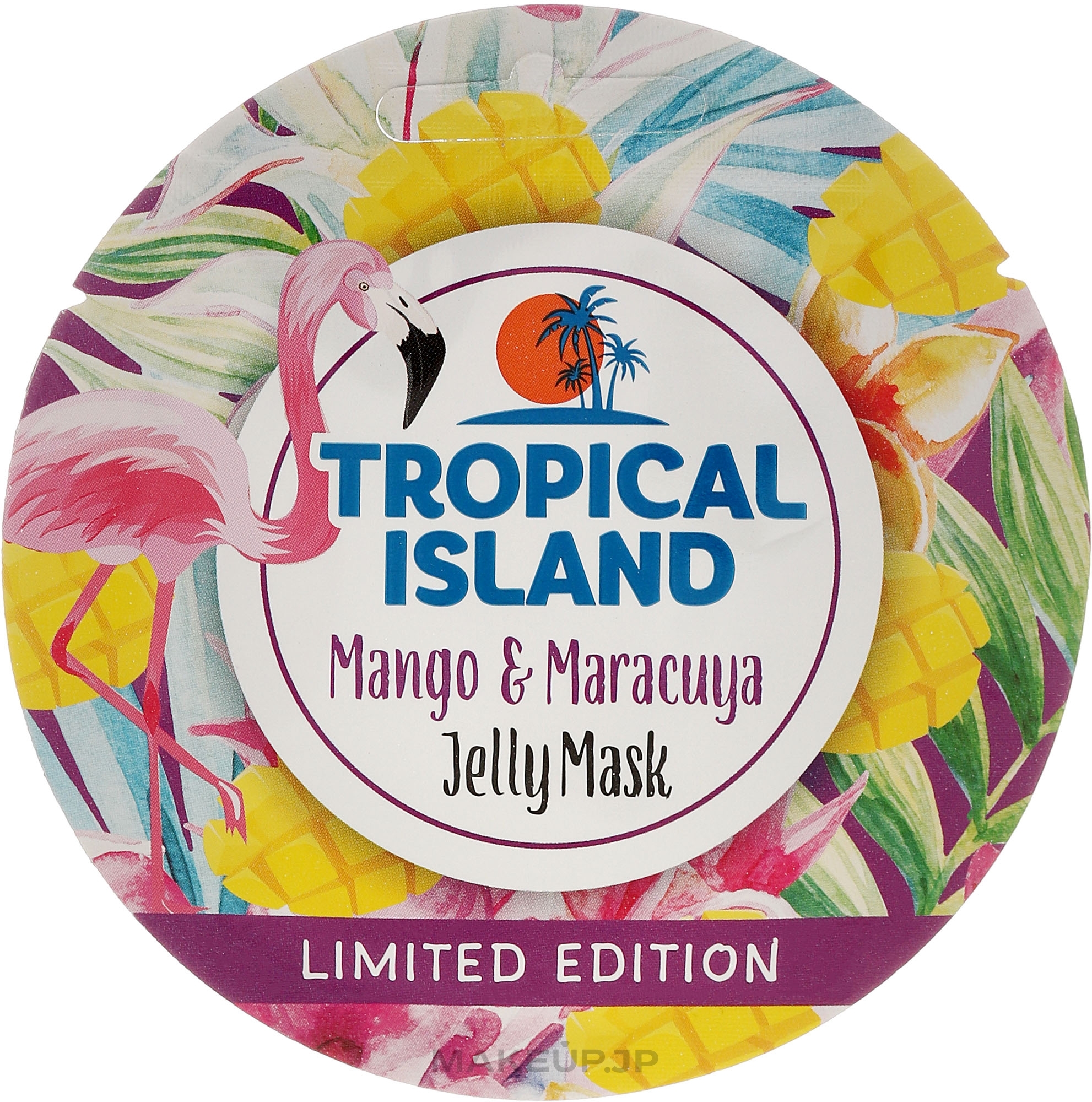 Facial Mask "Mango and Passion Fruit" - Marion Tropical Island Mango & Maracuya Jelly Mask — photo 10 g