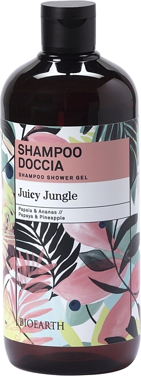 Juicy Jungle Shampoo & Shower Gel - Bioearth Juicy Jungle Shampoo Shower Gel — photo N1