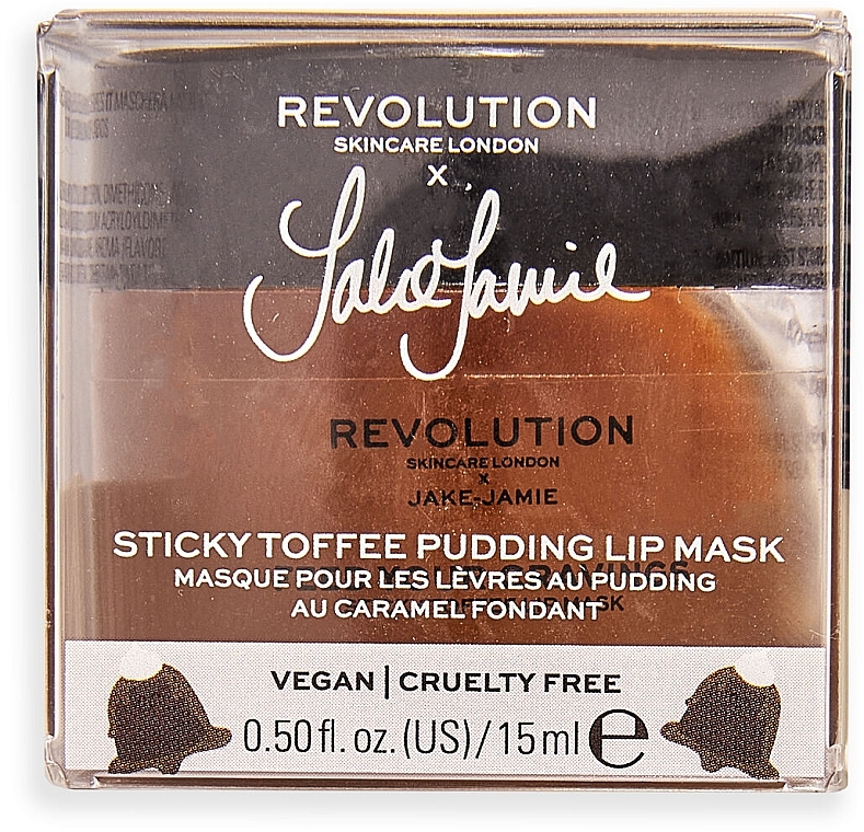 Lip Mask - Revolution Skincare X Jake Jamie Sticky Toffee Pudding Lip Mask — photo N3