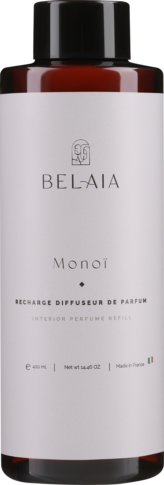 Monoi Fragrance Diffuser Refill - Belaia Monoi Perfume Diffuser Refill — photo 400 ml