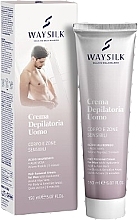 Fragrances, Perfumes, Cosmetics Body Depilation Cream for Men - Waysilk Men's Hair Removal Cream