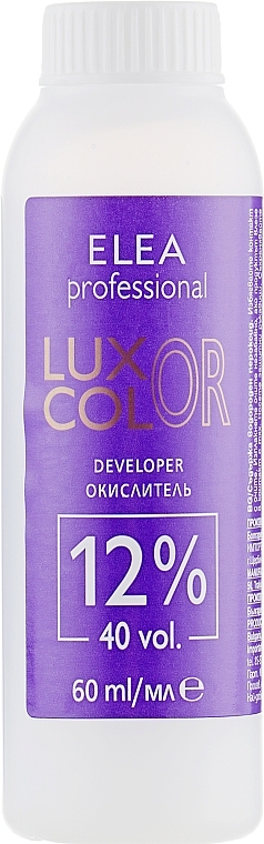 Developer Oxydant 12% - Elea Professional Luxor Color — photo N3