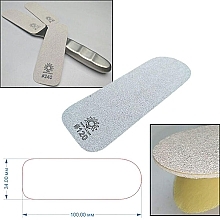 Mini Foot File, 120 grit - Mir Ledy — photo N3