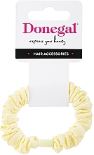 Fragrances, Perfumes, Cosmetics Hair Tie FA-5679+2, light yellow - Donegal