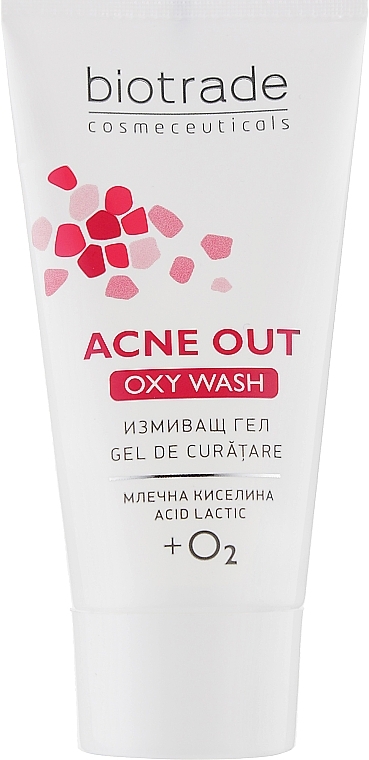 Oxygen Wash Gel for Oily & Problem Skin - Biotrade Acne Out Oxy Wash Cleansing Gel For Face (mini) — photo N1