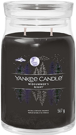 Scented Candle in Jar 'Midsummer's Night', 2 wicks - Yankee Candle Singnature — photo N5