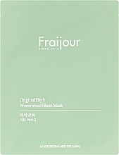 Plant Extracts Sheet Mask - Fraijour Original Herb Wormwood Sheet Mask — photo N4