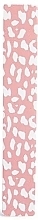 Fragrances, Perfumes, Cosmetics Nail File, Pink & White Leopard - IDC Institute Big Nail File