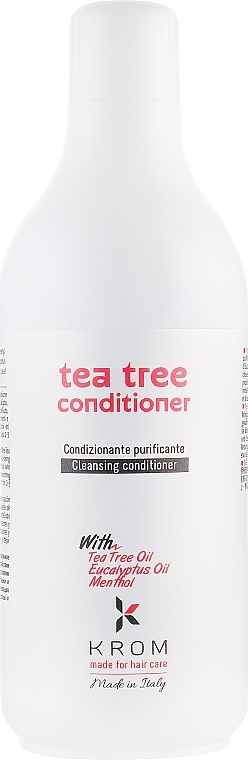 Cleansing Conditioner with Tea Tree Oil, Eucalyptus Oil & Menthol - Krom Tea Tree Conditioner — photo N7