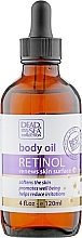 Body Oil with Dead Sea Minerals & Retinol - Dead Sea Collection Retinol Body Oil — photo N1